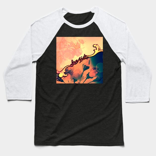 Wonderful floral design Baseball T-Shirt by Nicky2342